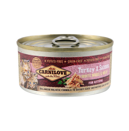 Carnilove Turkey & Salmon for Kittens 100 г